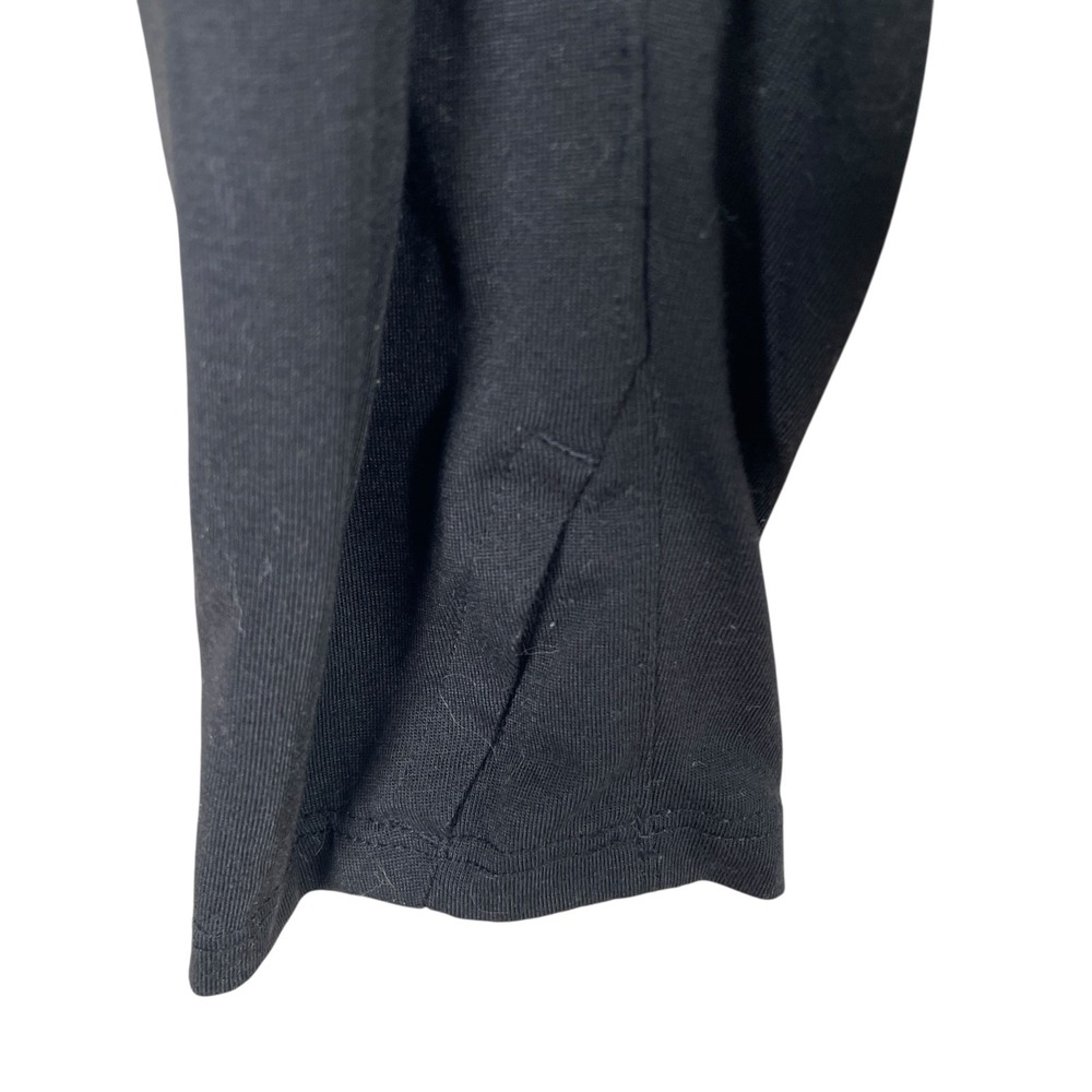 North Face Essential 1/4 Zip Pullover Mens M Black Running Breathable‎ Reflects - Picture 5 of 9
